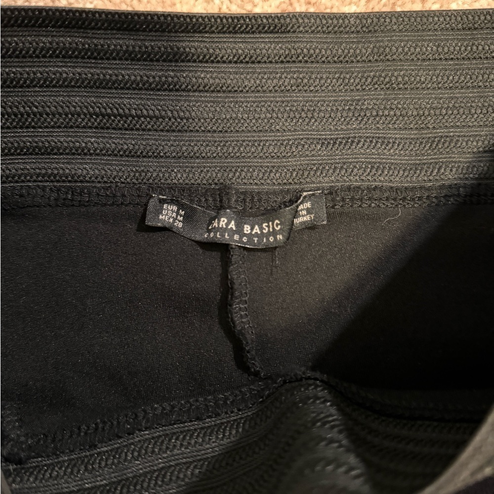 Zara Basic Collection Moto Leggings - Size Medium - Picture 5 of 5